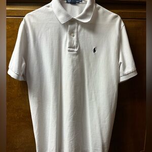 Ralph Lauren White Polo Shirt